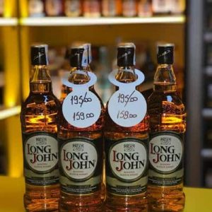 botellas de whisky Long John